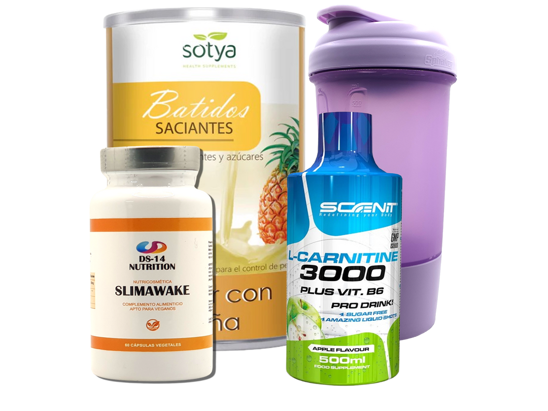 Pack Completo Adelgazamiento + Vaso Coctelera FUCSIA
