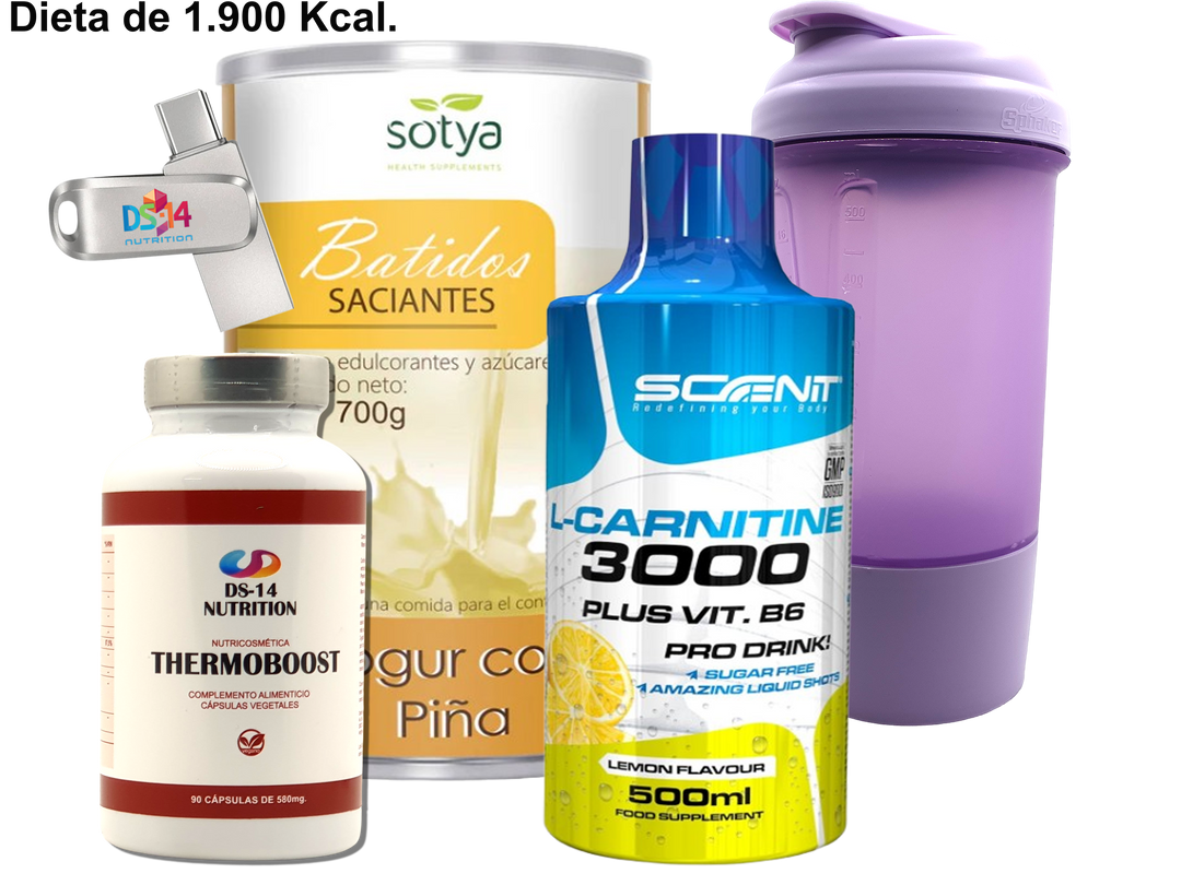 PACK QUEMAGRASAS ESPECIAL 10 DIAS + DIETA