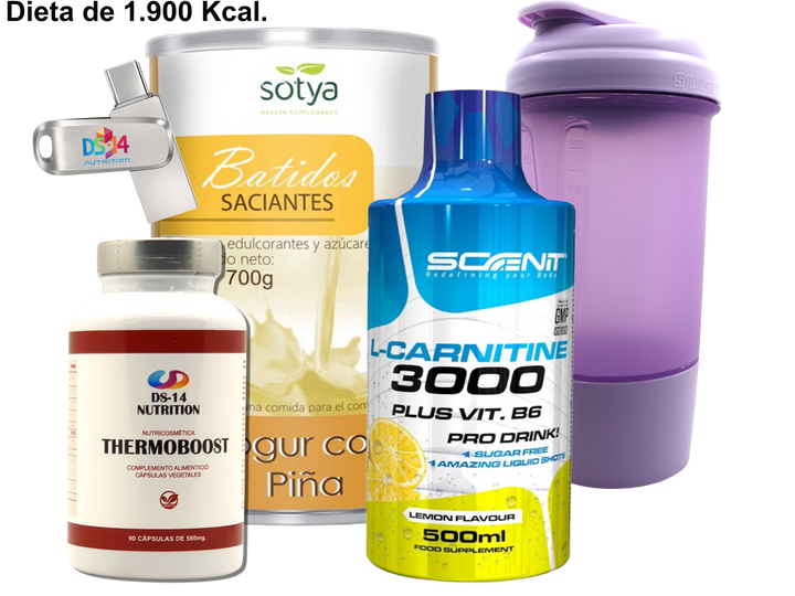 PACK QUEMAGRASAS ESPECIAL 10 DIAS + DIETA