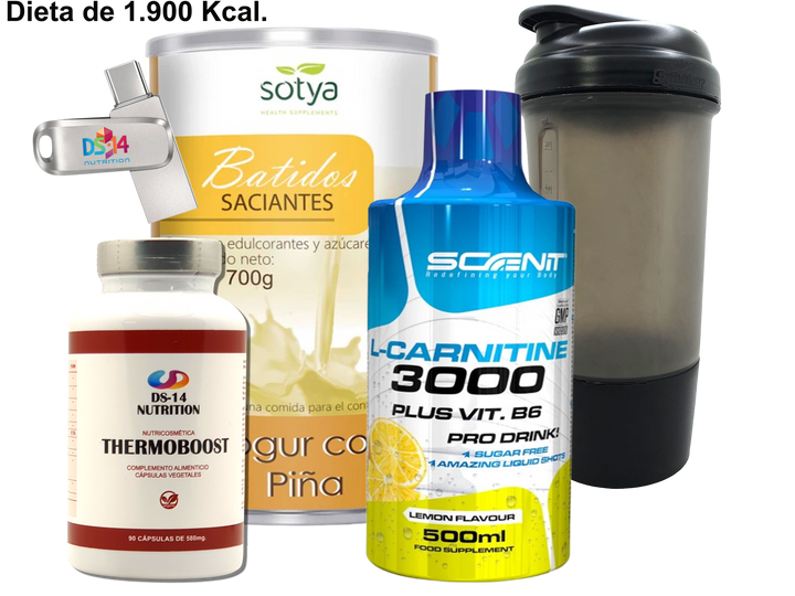 PACK QUEMAGRASAS ESPECIAL 10 DIAS + DIETA