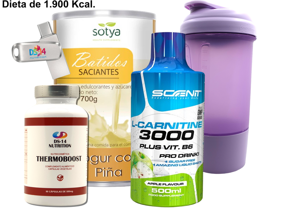 PACK QUEMAGRASAS ESPECIAL 10 DIAS + DIETA