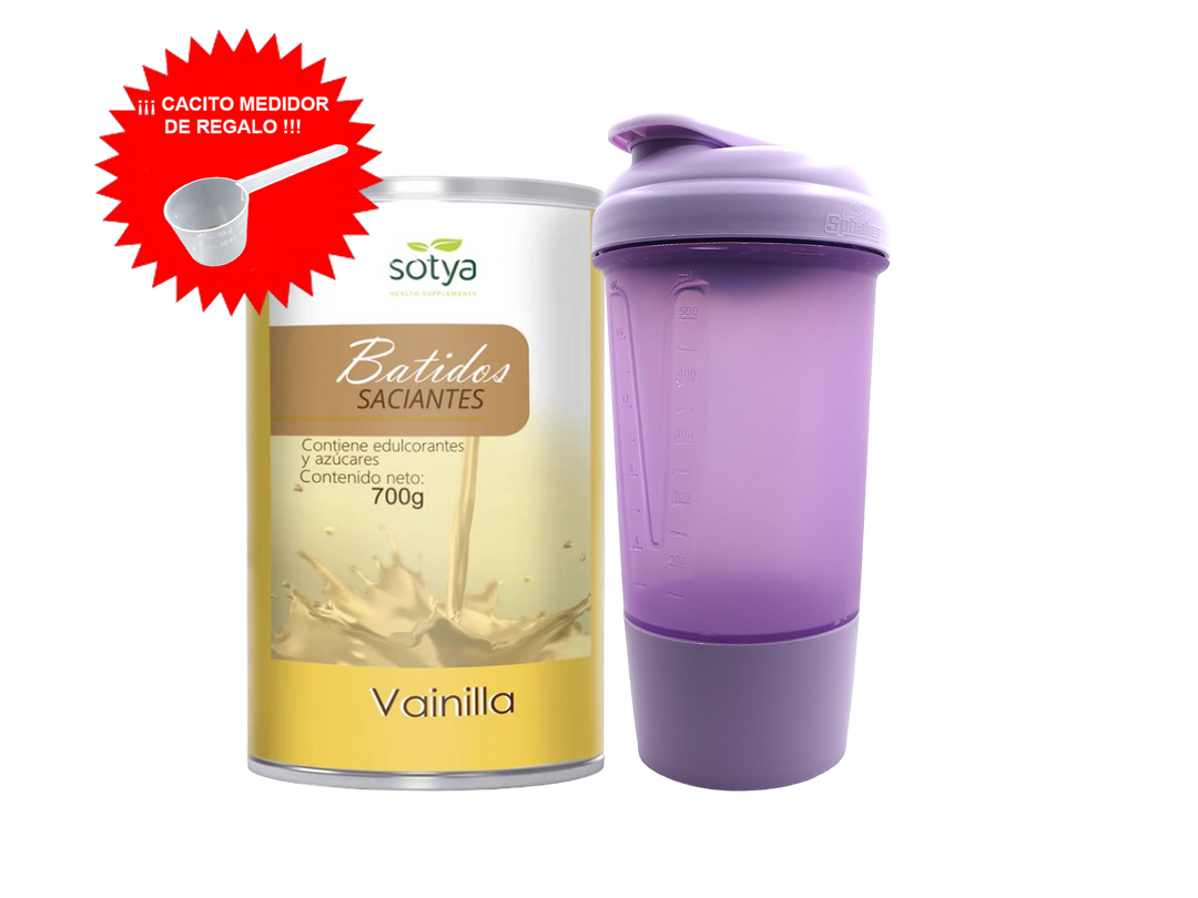 BATIDO + VASO COCTELERA