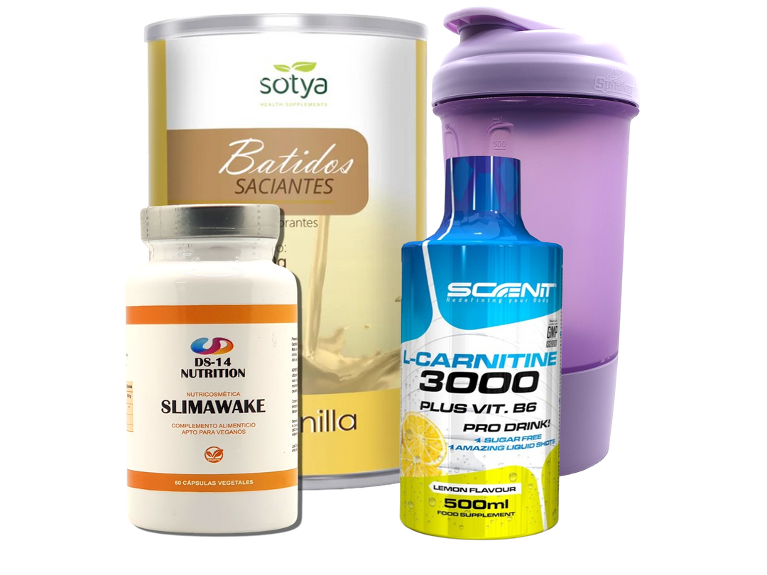 Pack Completo Adelgazamiento + Vaso Coctelera FUCSIA