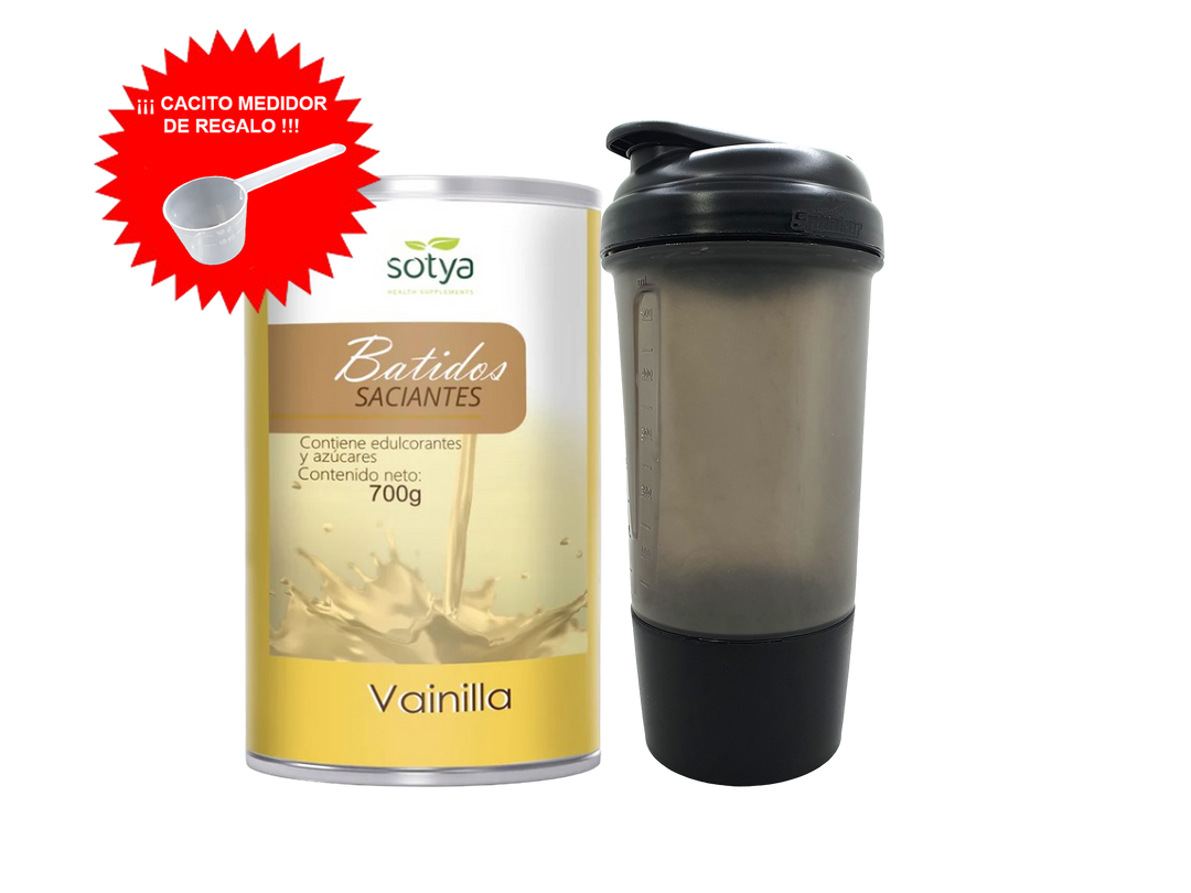 BATIDO + VASO COCTELERA