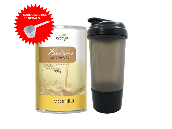 BATIDO + VASO COCTELERA