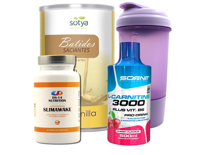 Pack Completo Adelgazamiento + Vaso Coctelera FUCSIA