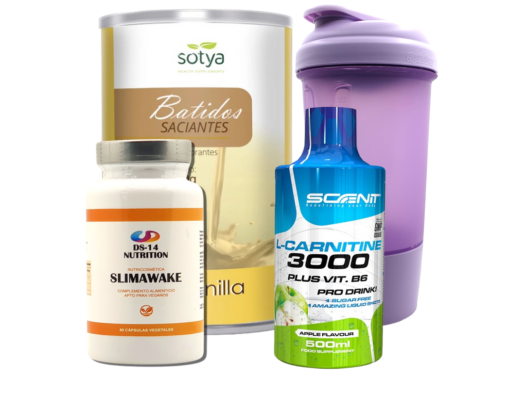 Pack Completo Adelgazamiento + Vaso Coctelera FUCSIA