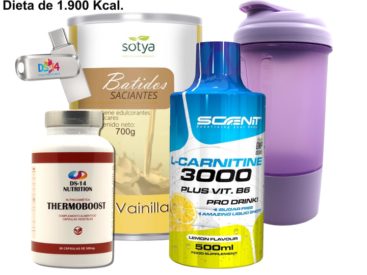 PACK QUEMAGRASAS ESPECIAL 10 DIAS + DIETA