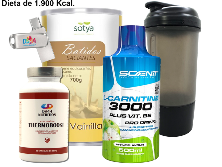 PACK QUEMAGRASAS ESPECIAL 10 DIAS + DIETA