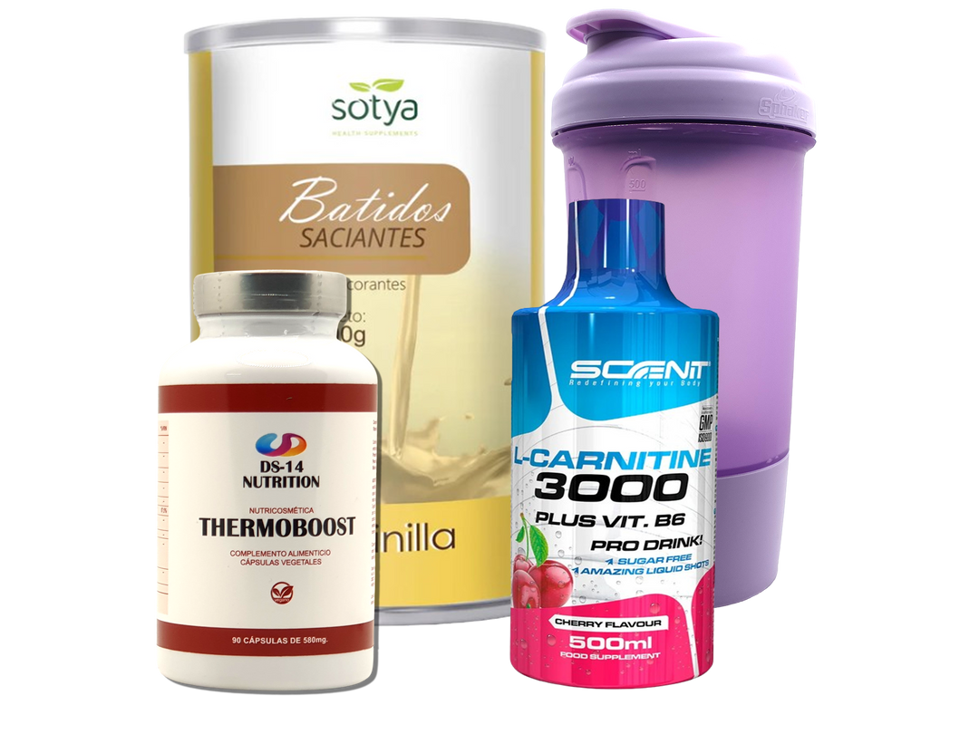 Pack Completo Adelgazamiento + Vaso Coctelera FUCSIA