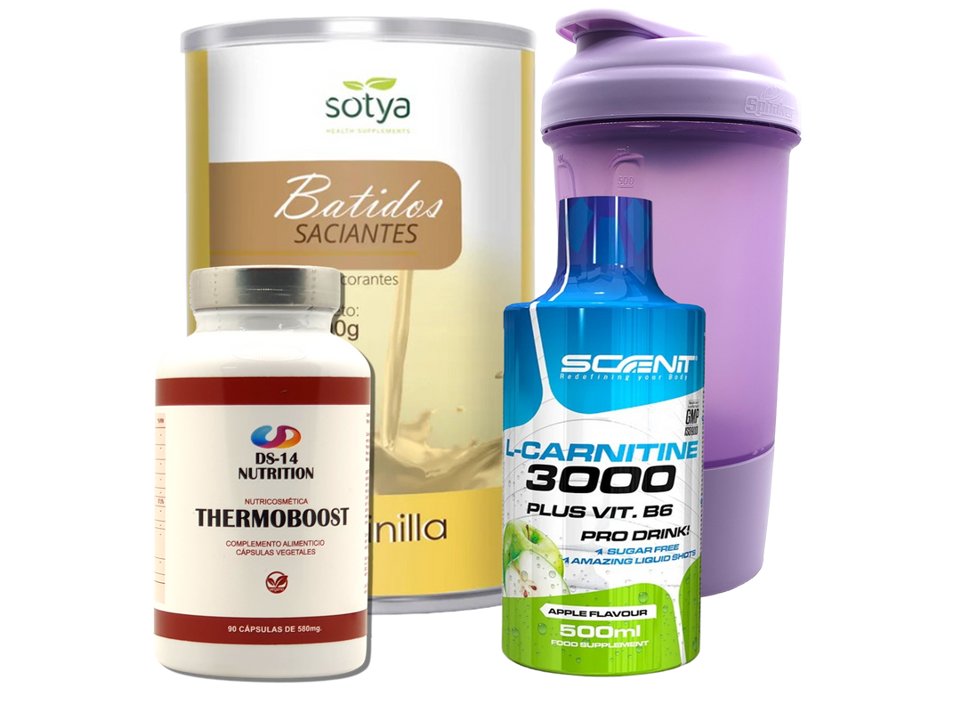 Pack Completo Adelgazamiento + Vaso Coctelera FUCSIA